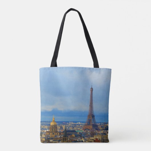 Eiffelturm in Paris - Tasche (Rückseite)