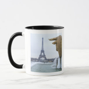 Eiffelturm in Winter 2 Tasse
