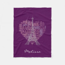 Eiffelturm & Inschriften Paris | Deep Purple