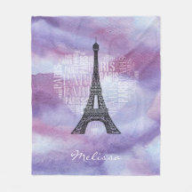 Eiffelturm & Inschriften Paris im Herzen