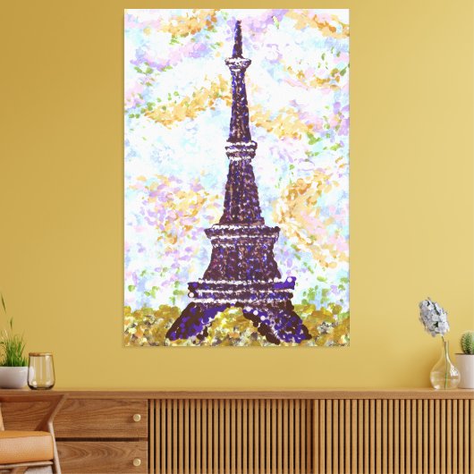 Eiffelturm Inspiriert Landschaftsbild Leinwanddruck (Insitu (Wohnzimmer))