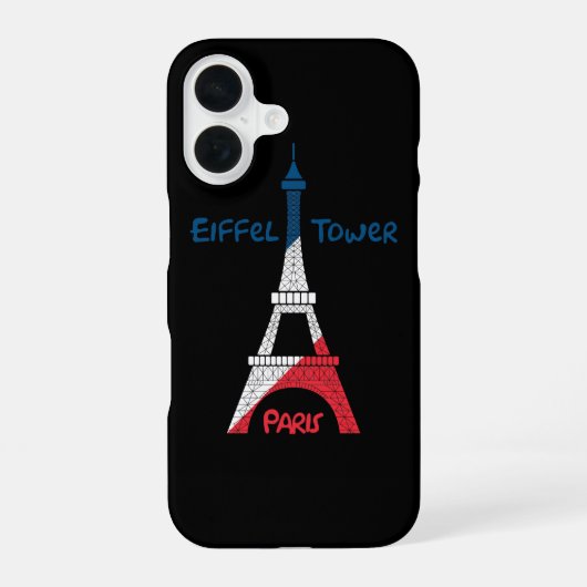 Eiffelturm iPhone 16 hülle (Rückseite)