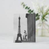 Eiffelturm ist ein Eisengitter aus dem 19. Jahrhun Postkarte (Stehend Vorderseite)