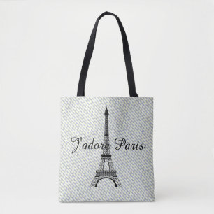 Eiffelturm J'adore Paris Tasche
