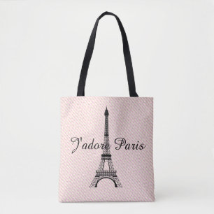 Eiffelturm J'adore Paris Tasche