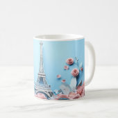 Eiffelturm Kaffeetasse (VorderseiteRechts)