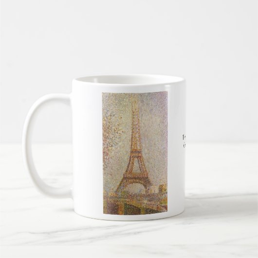 Eiffelturm Kaffeetasse (Links)