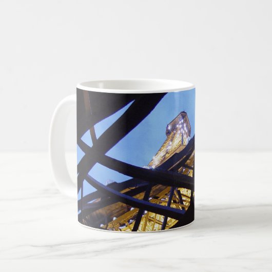 Eiffelturm Kaffeetasse (Vorderseite Links)