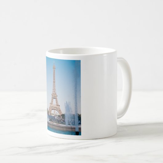 Eiffelturm Kaffeetasse (VorderseiteRechts)