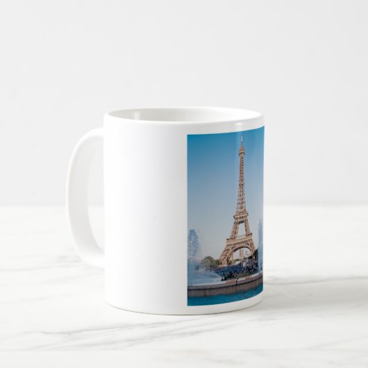 Eiffelturm Kaffeetasse (Vorderseite Links)