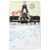 Eiffelturm Kalender (Jan 2027)