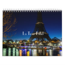 Eiffelturm-Kalender