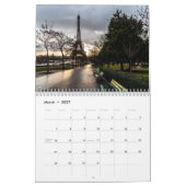 Eiffelturm-Kalender Kalender (Mär 2027)