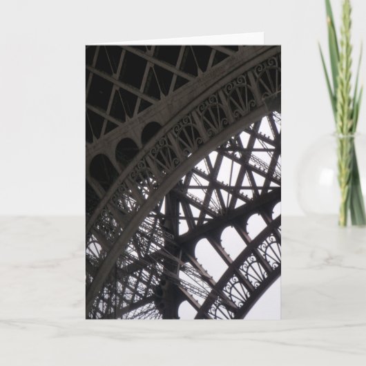 Eiffelturm Karte (Vorderseite)
