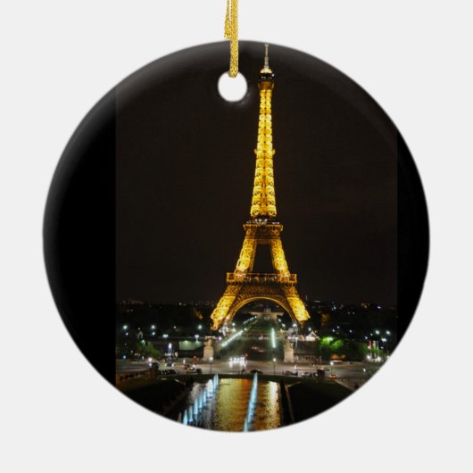 Eiffelturm Keramikornament (Hinten)