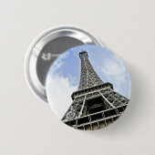 Eiffelturm-Knopf Button (Vorne & Hinten)