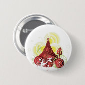 Eiffelturm-Knopf Button (Vorne & Hinten)