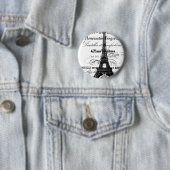 Eiffelturm-Knopf Button (Beispiel)