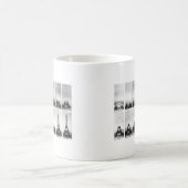 Eiffelturm-Konstruktion Kaffeetasse (Mittel)