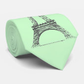 Eiffelturm Krawatte (Gerollt)