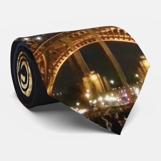 Eiffelturm Krawatte (Gerollt)