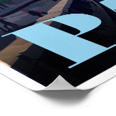 Eiffelturm Kunstkunst Vintage Paris Turm Frances G Poster (Ecke)