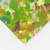 Eiffelturm Landschaft Frühjahrspintizismus Fleecedecke (Ecke)