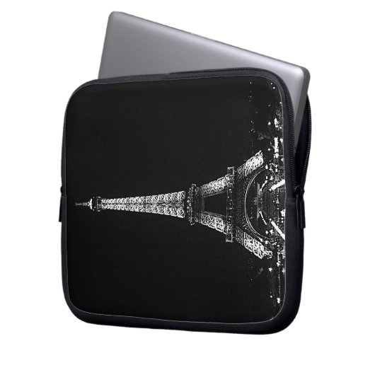 Eiffelturm-Laptop-Hülse Laptopschutzhülle (Vorderseite Links)
