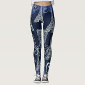 Eiffelturm Leggings (Vorderseite)