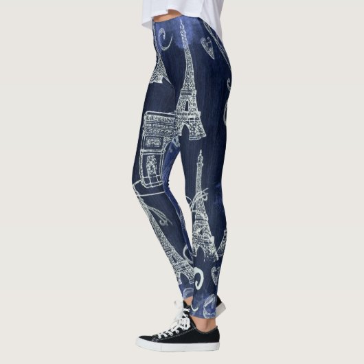 Eiffelturm Leggings (Links)