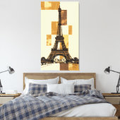 Eiffelturm Leinwanddruck (Insitu (Schlafzimmer))