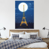 Eiffelturm Leinwanddruck (Insitu (Schlafzimmer))
