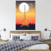 Eiffelturm Leinwanddruck (Insitu (Schlafzimmer))