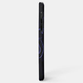 Eiffelturm Lila Wirbel Case-Mate iPhone Hülle (Hinten/Links)