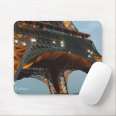 Eiffelturm mit blinkenden Lichtern Mousepad (Mit Mouse)