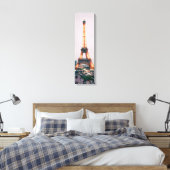 Eiffelturm mit leichter vertikaler Leinwand (Insitu (Schlafzimmer))