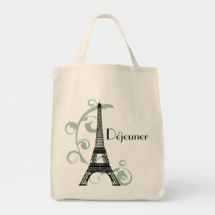 Eiffelturm-Mittagessen-Tasche Tragetasche
