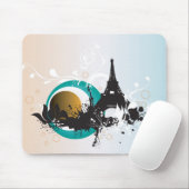 Eiffelturm Mousepad (Mit Mouse)
