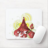 Eiffelturm Mousepad (Mit Mouse)