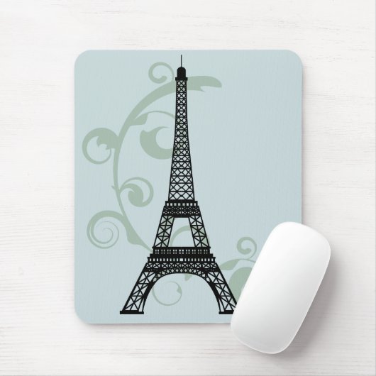 Eiffelturm Mousepad (Mit Mouse)