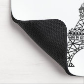 Eiffelturm Mousepad (Ecke)