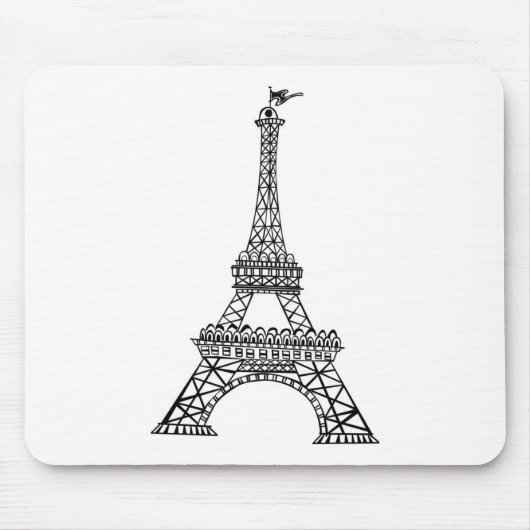 Eiffelturm Mousepad (Vorne)