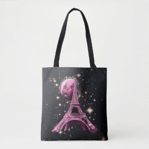 Eiffelturm Nacht Mond           Tasche