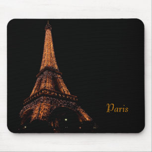 Eiffelturm nachts, Paris Mousepad