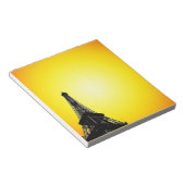Eiffelturm Notepad Notizblock (angewinkelt)