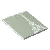 Eiffelturm Notepad Notizblock (angewinkelt)