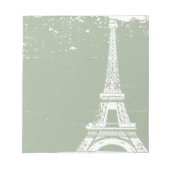 Eiffelturm Notepad Notizblock (Vorderseite)