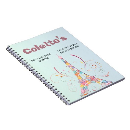 Eiffelturm Notizblock (Rechte Seite)