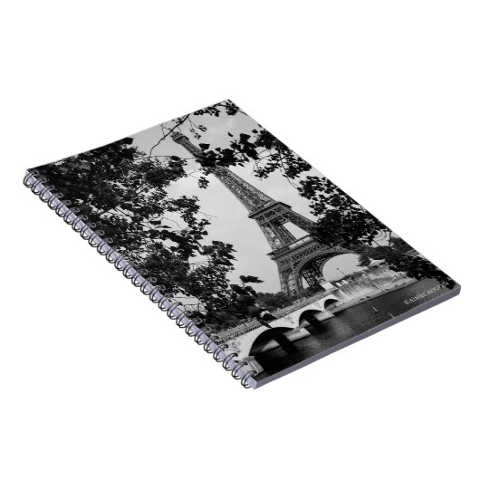Eiffelturm-Notizbuch Notizblock (Rechte Seite)