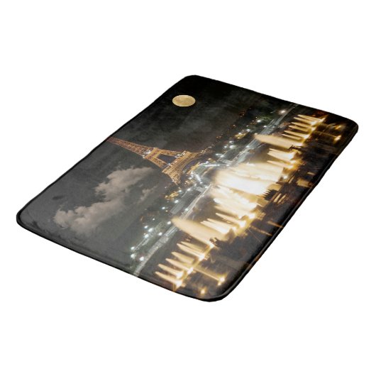 Eiffelturm ohne Slip Bath Mat Badematte (Schrägansicht)